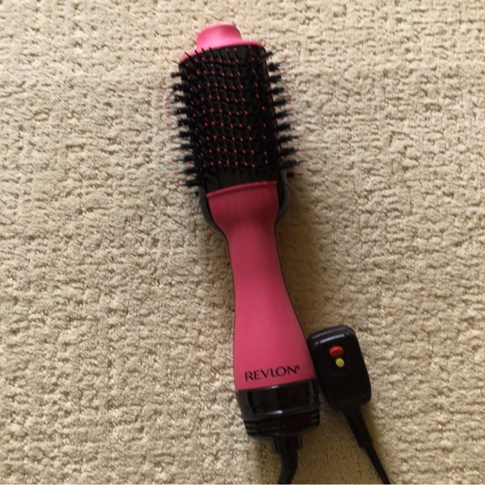 Revlon Pink and Black Hair Styling Brush Dryer